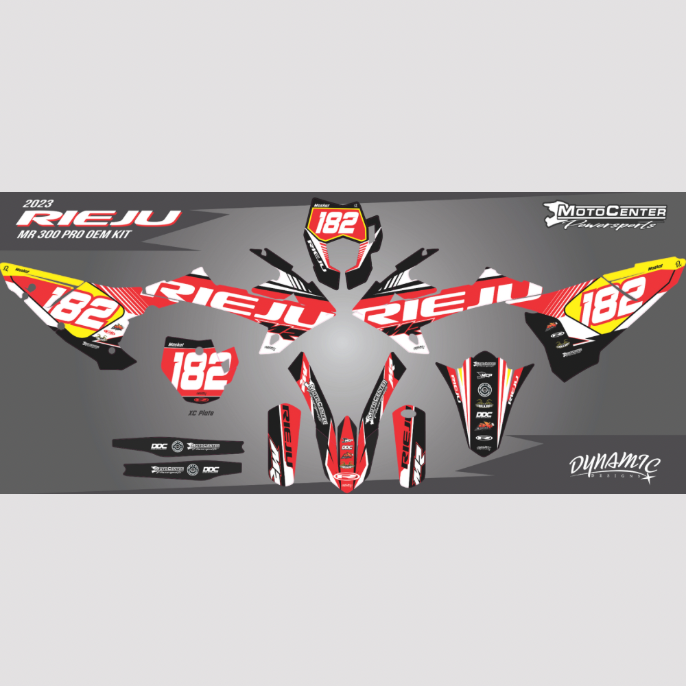 MCP 2024 Rieju Racing Graphic Kit