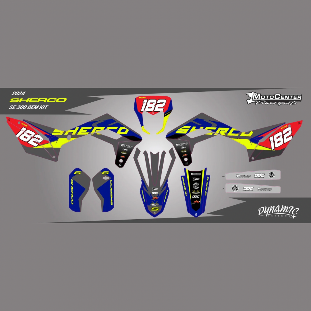 MCP 2024 Sherco Graphic Kit