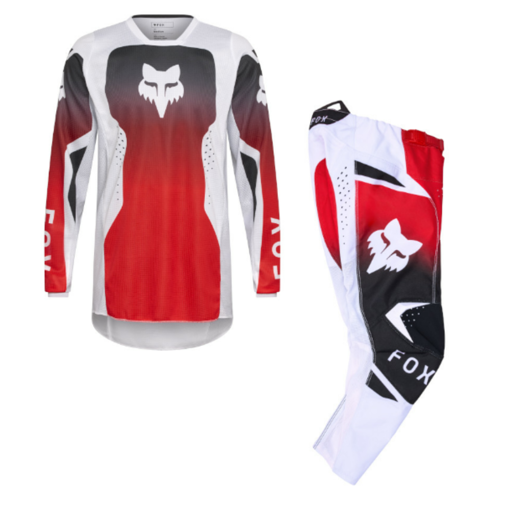 180 Shield Pant/Jersey Set Flo Red