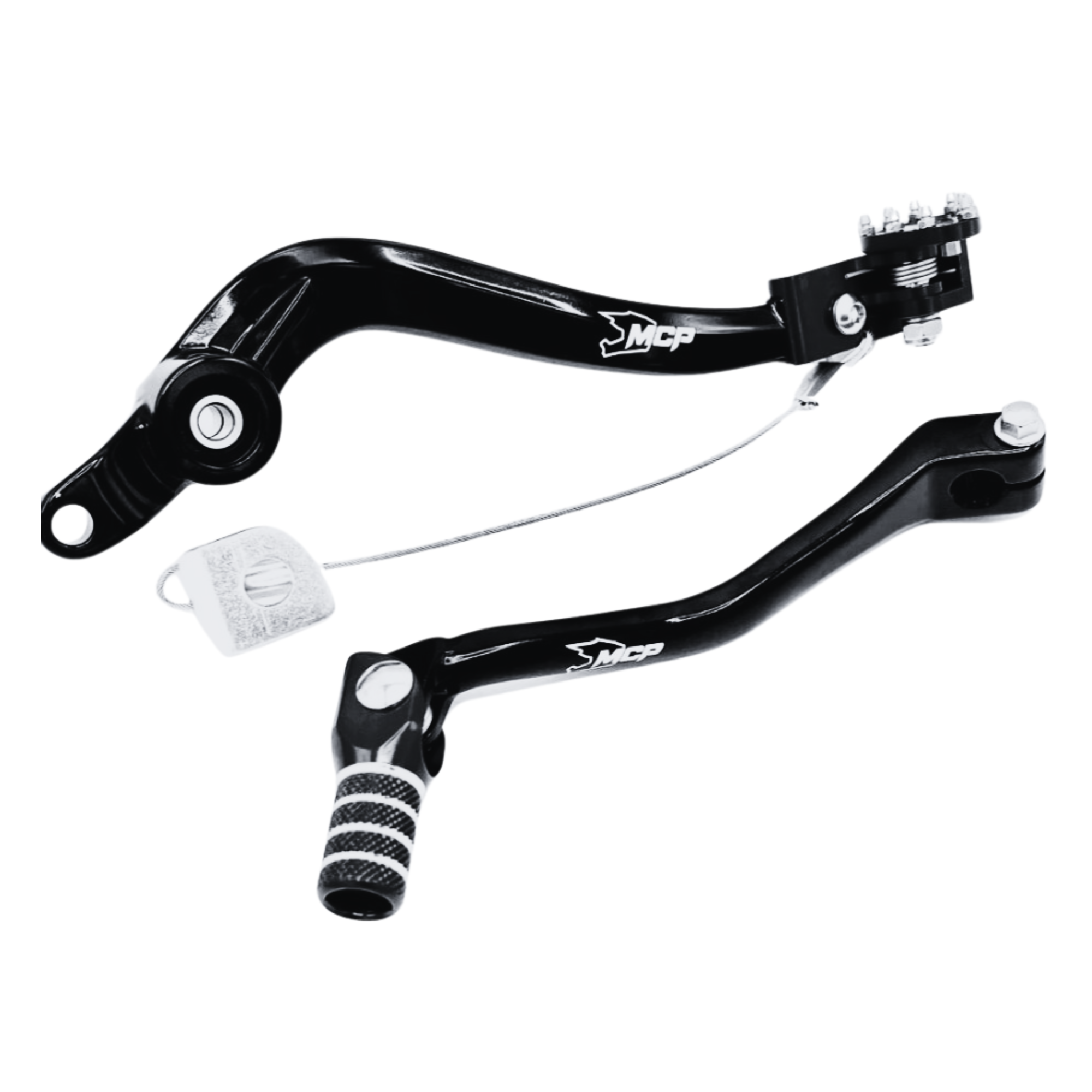 Shift Lever & Brake Pedal Set Black - Rieju/GasGas