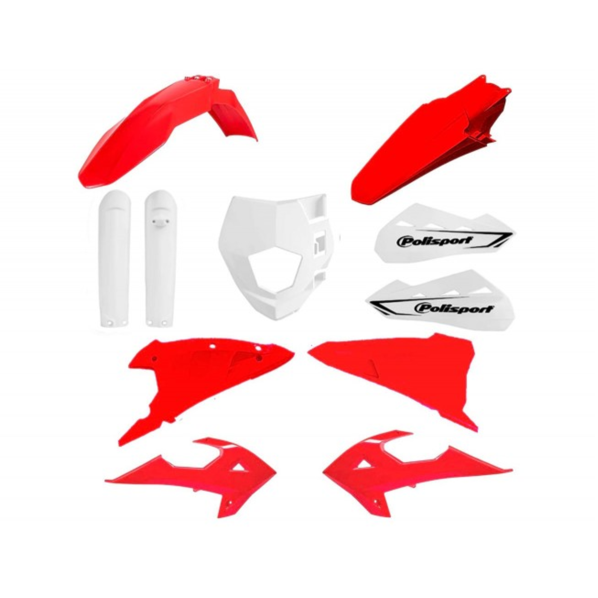 Plastic Kit Red/White - 0/K00.570.9109