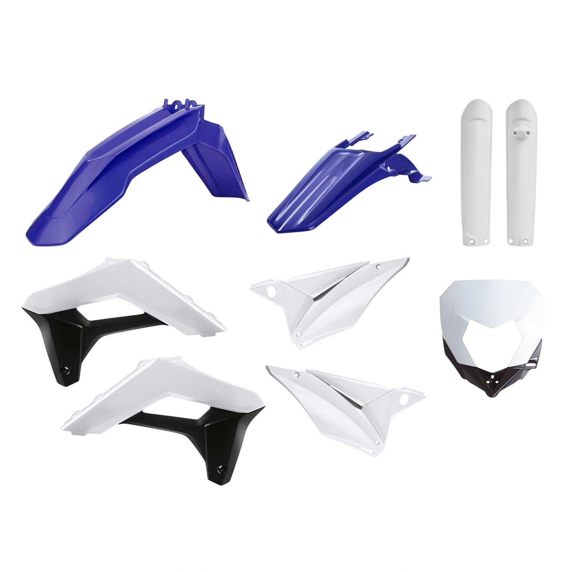 Plastic Kit Blue/White - Sherco