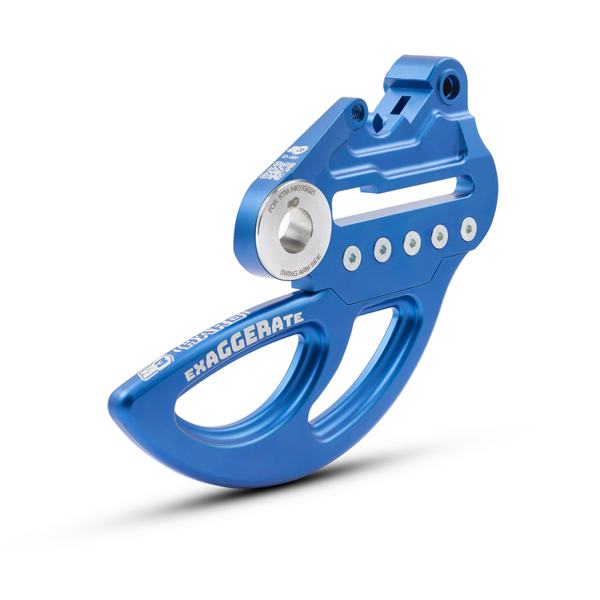 Exaggerate Rear Rotor Guard Blue - Sherco