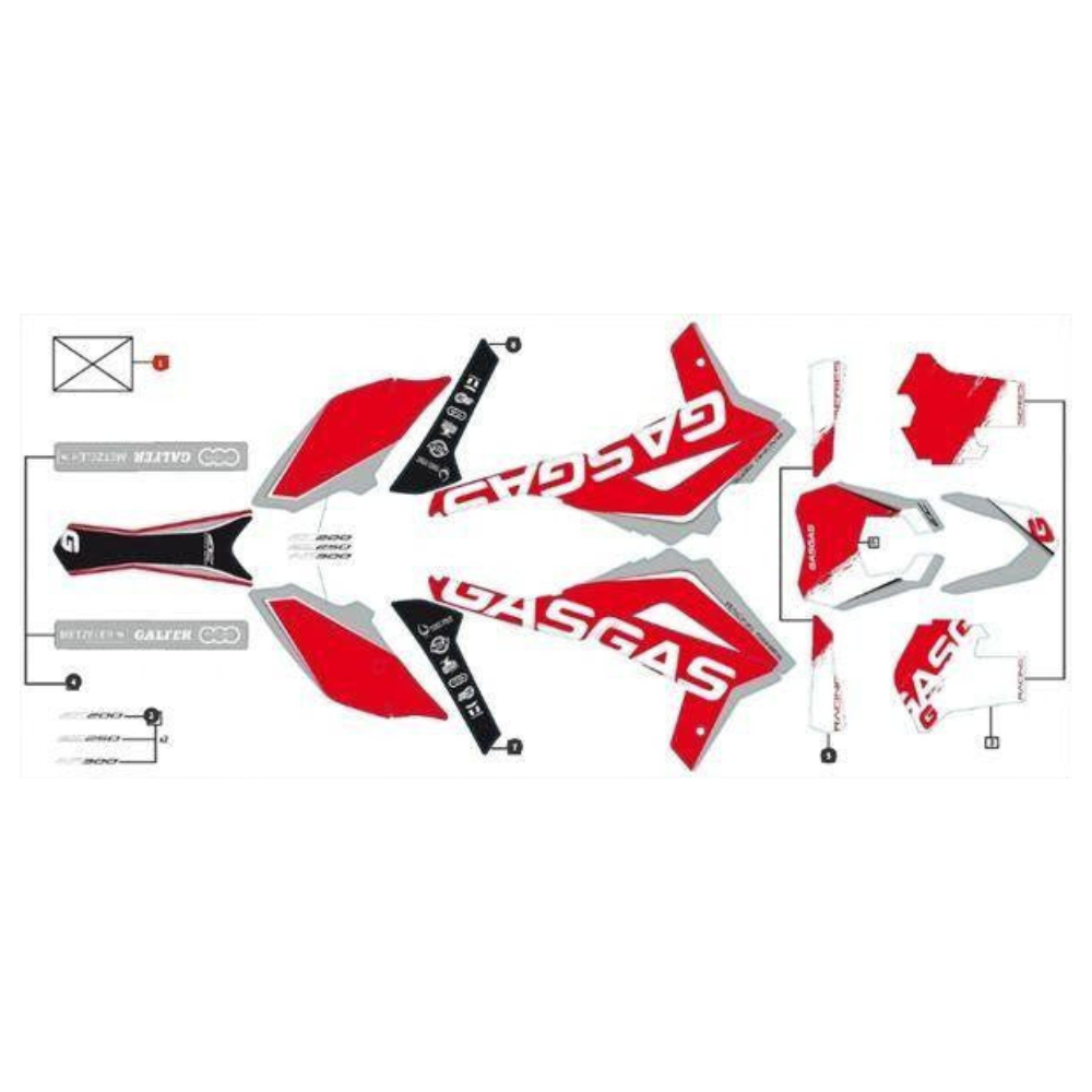 Decal Kit 2017 EC - BE95000CT-EKF-1