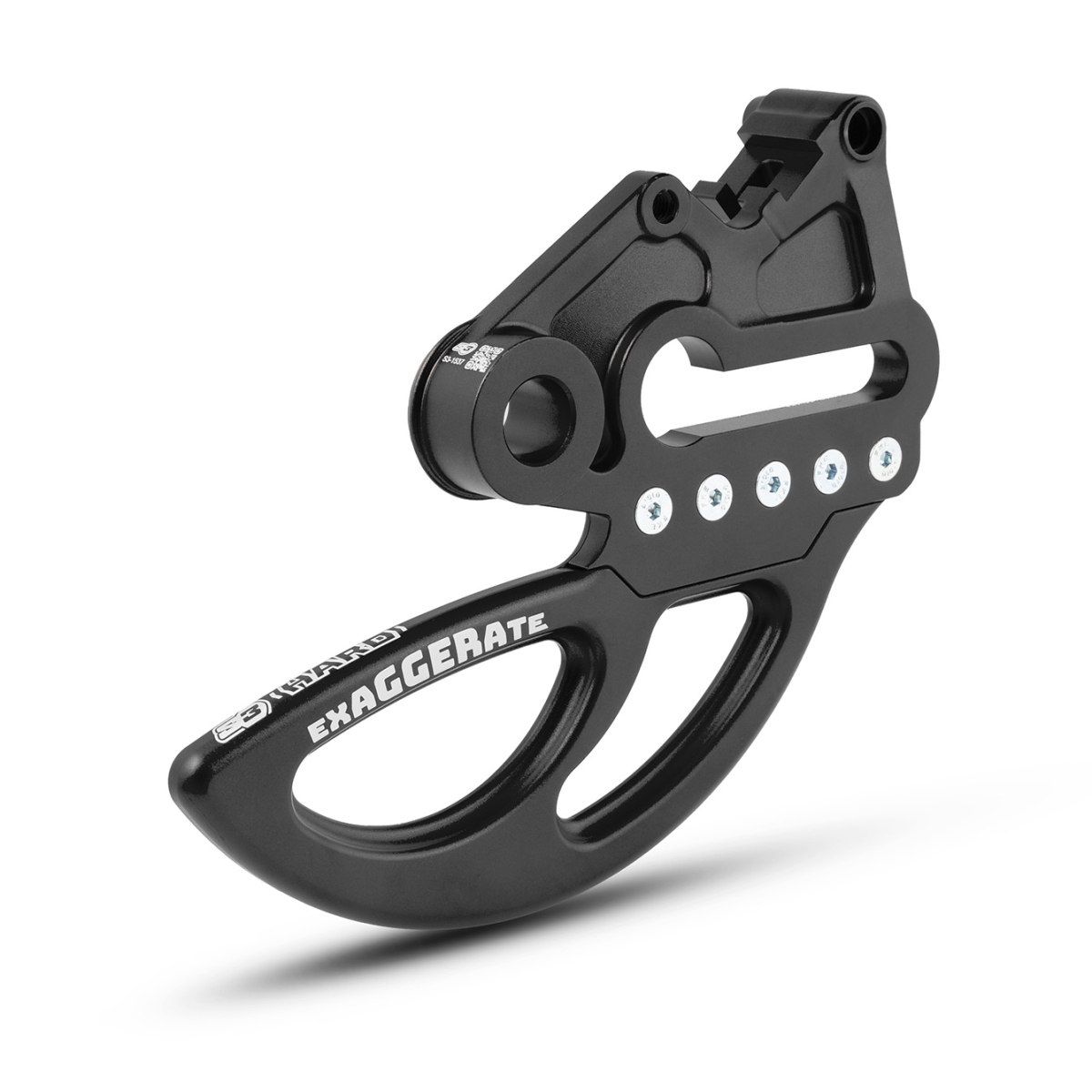 Exaggerate Rear Disc Saver Black - Rieju/GasGas
