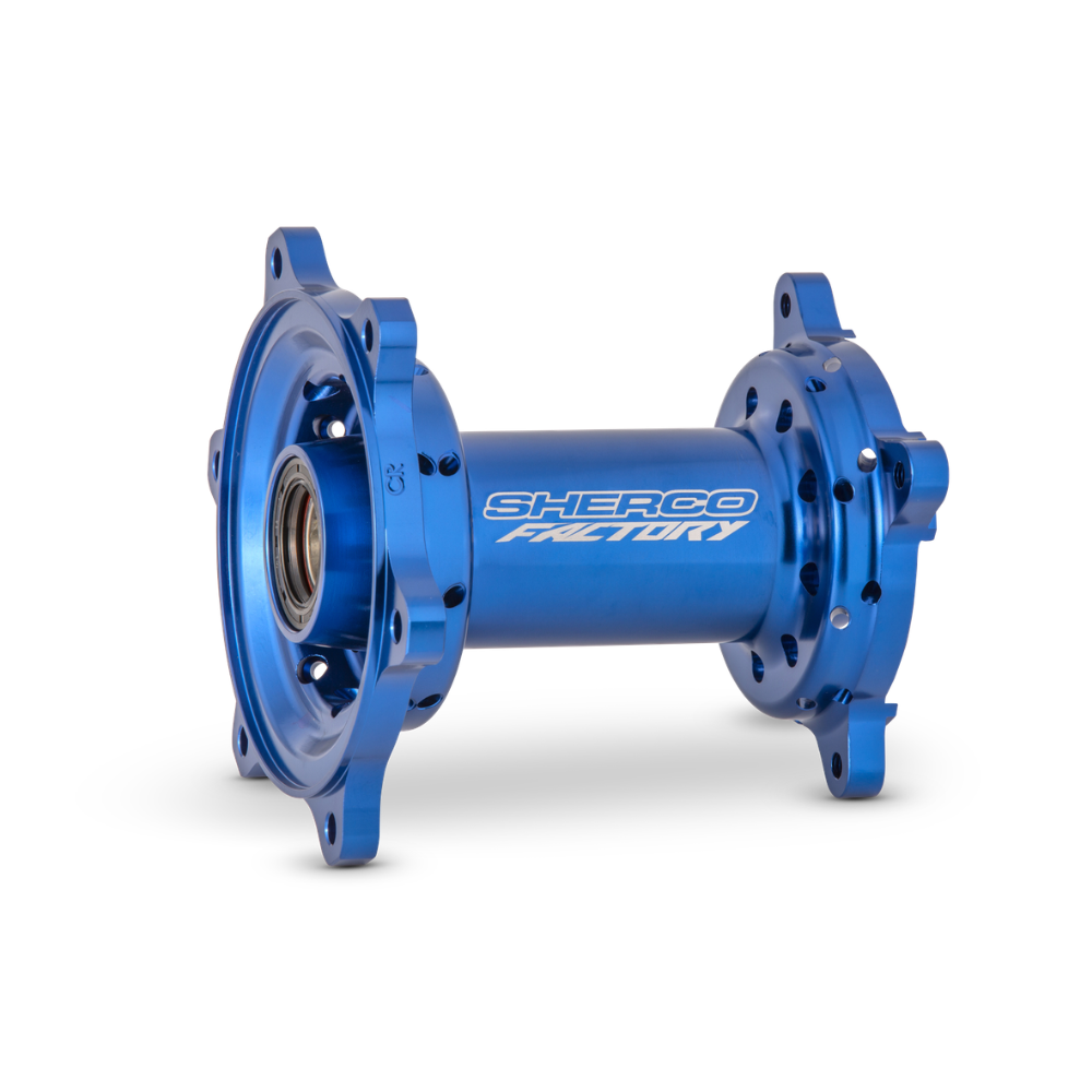 REAR HUB CNC BLUE SE SEF