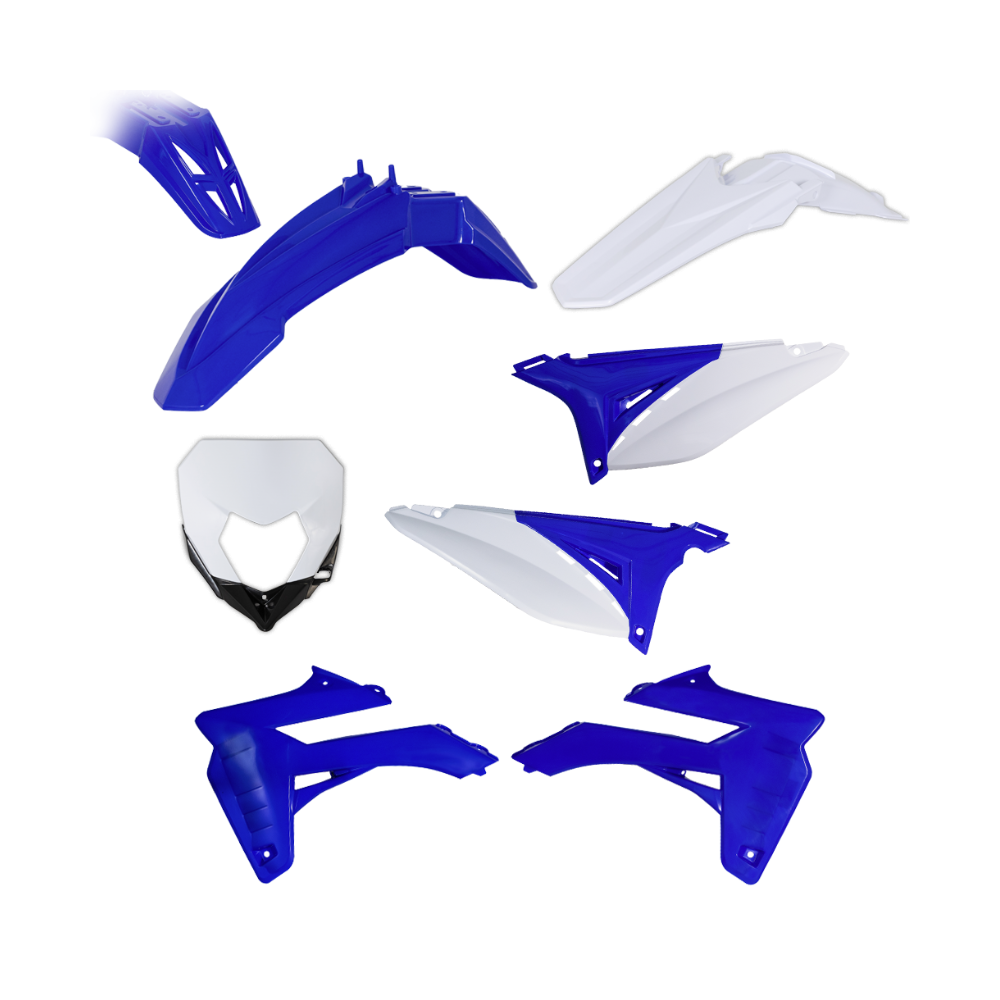 PLASTIC KIT 50CC SM BLUE