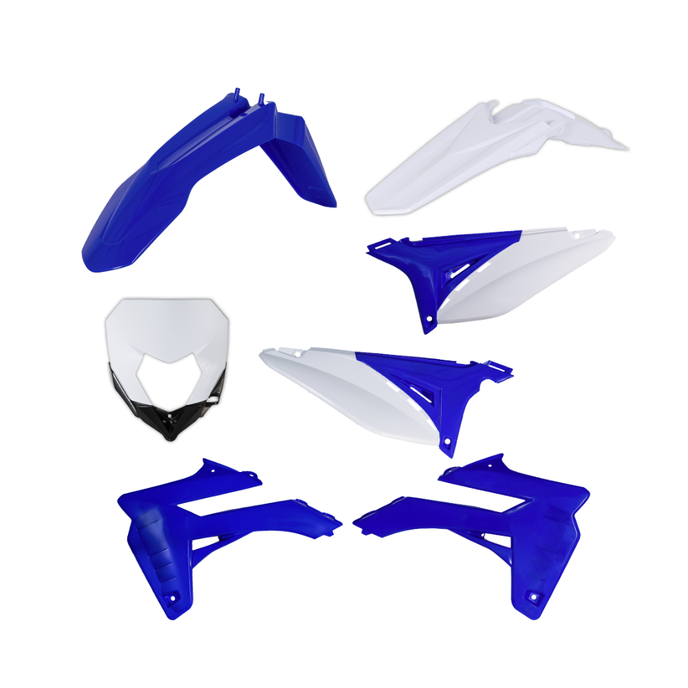 PLASTIC KIT 50CC SE BLUE