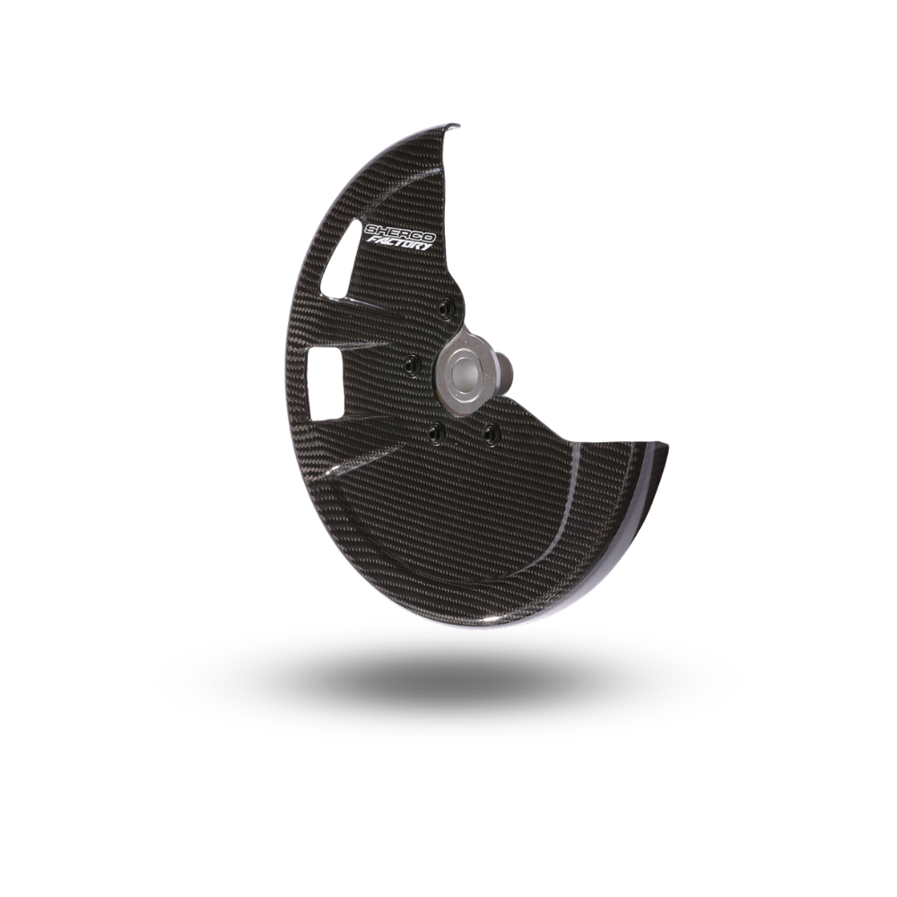 FRONT CARBON DISC COVER END KYB / XPLOR
