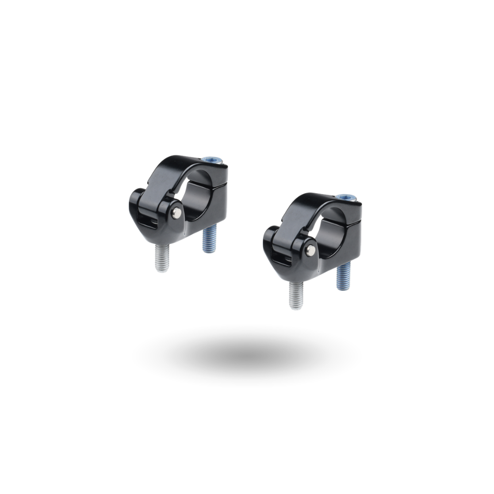 HANDELBAR HOLDER KIT X 2 BLACK FACTORY