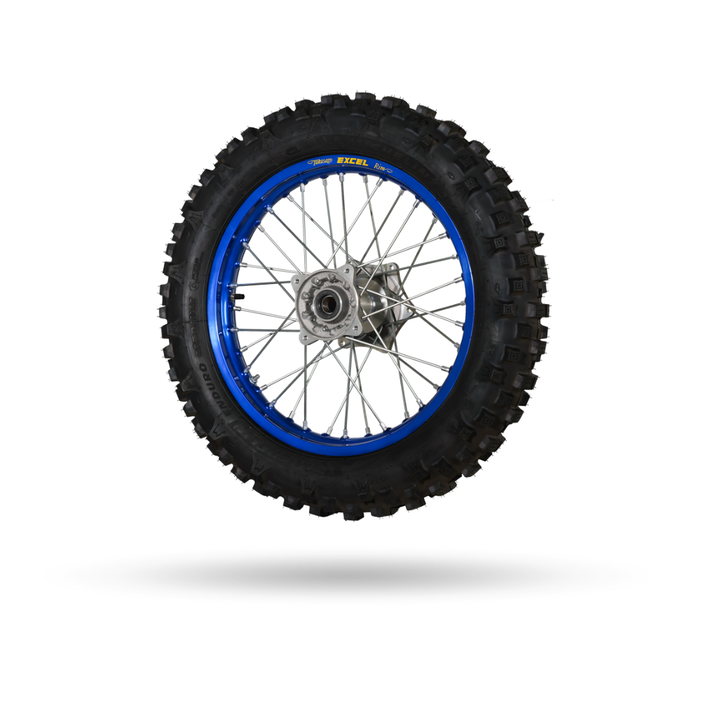 REAR WHEEL END BLUE WITHOUT DISC