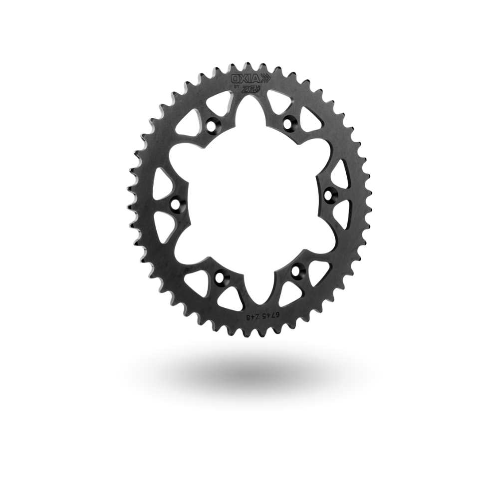 BLACK REAR SPROCKET ALU Z48