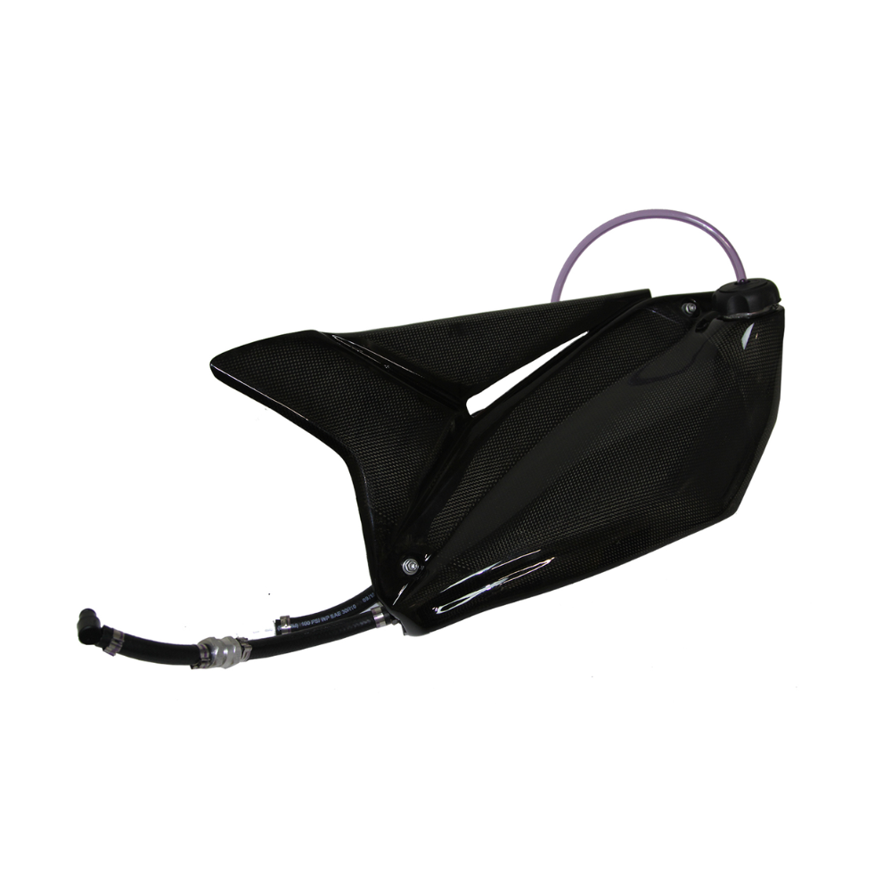 REAR CARBON PETROL TANK 4L 2018 KIT