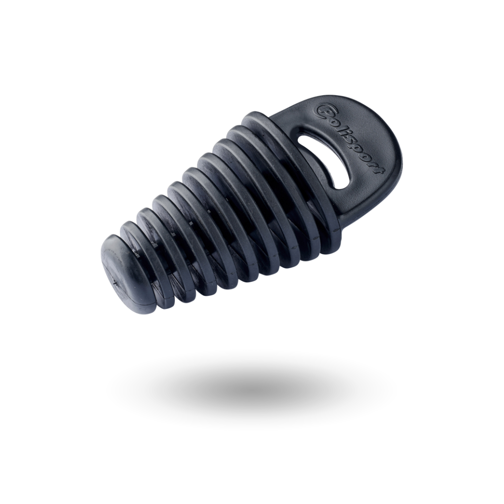 MUFFLER PLUG 4ST BLACK
