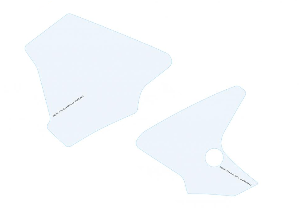Side Panel Protector Decals - 0/000.390.9134