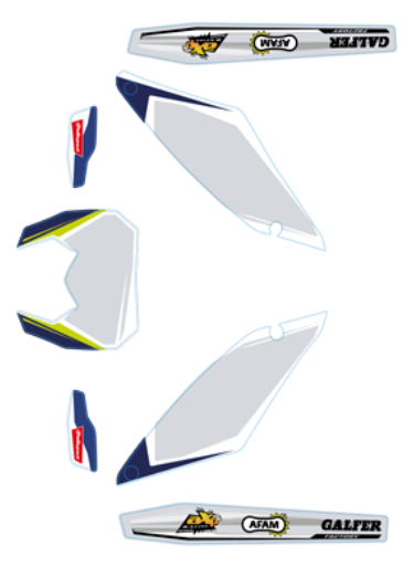 NUMBER PLATE DECALS 2020 FACTORY
