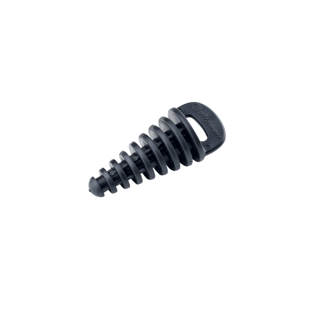 MUFFLER PLUG 2ST BLACK