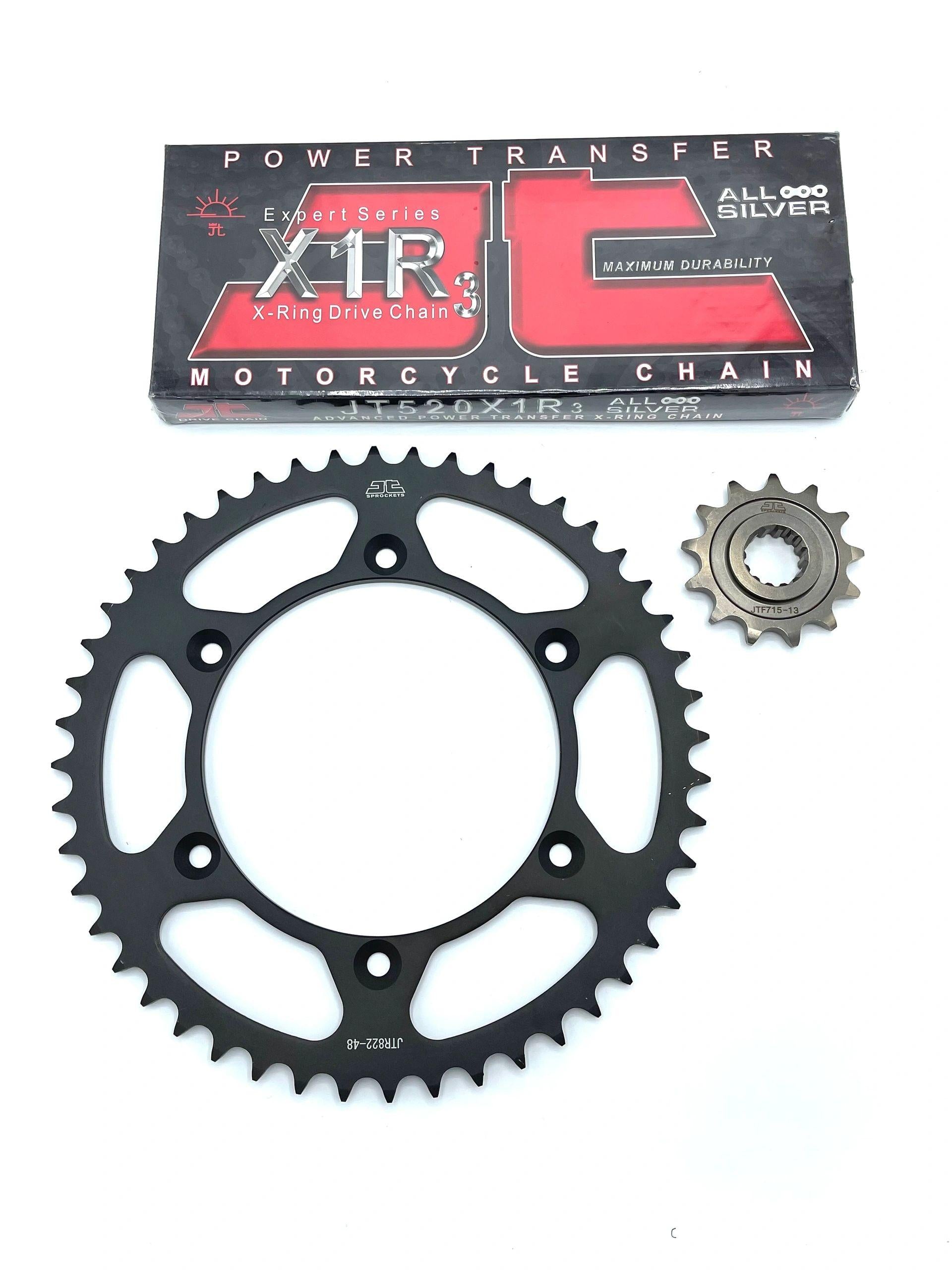 X-Ring Chain-Steel Sprocket Kit - Rieju/GasGas