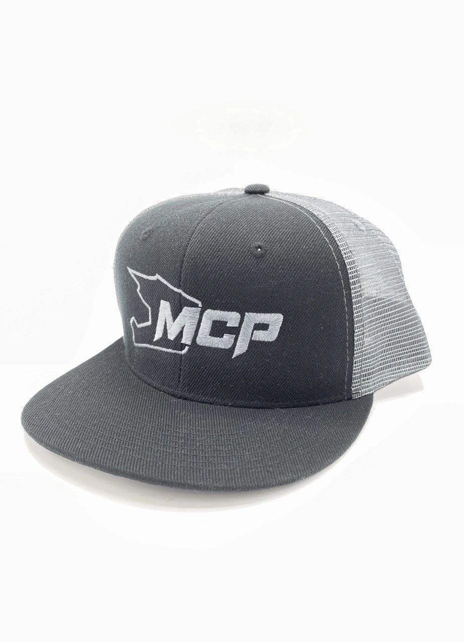 Trucker Hat - Black-Grey